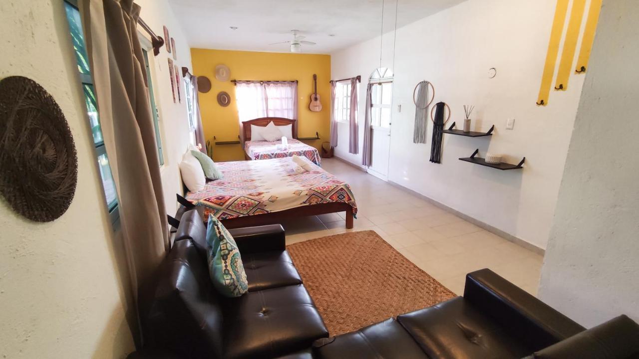 Quiet Centric Rooms Holbox Buitenkant foto