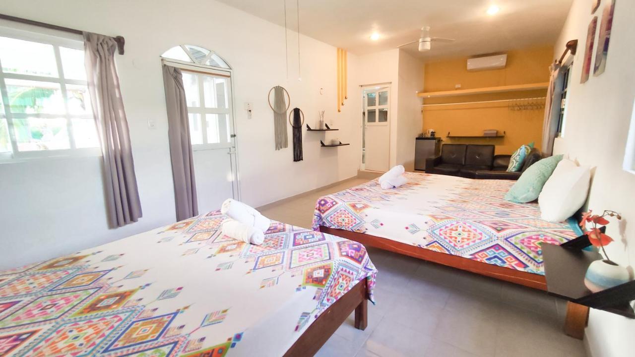 Quiet Centric Rooms Holbox Buitenkant foto